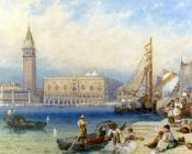 St Marks and The Ducal Palace From San Giorgio Maggiore - 迈尔斯·伯基特·福斯特